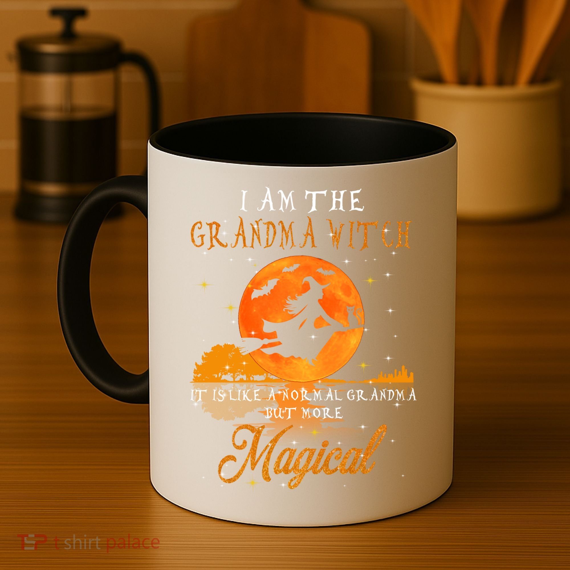 I Am The Grandma Witch Halloween Gift Coffee Mug