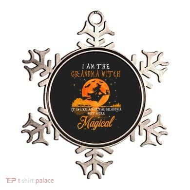 I Am The Grandma Witch Halloween Gift Ornament
