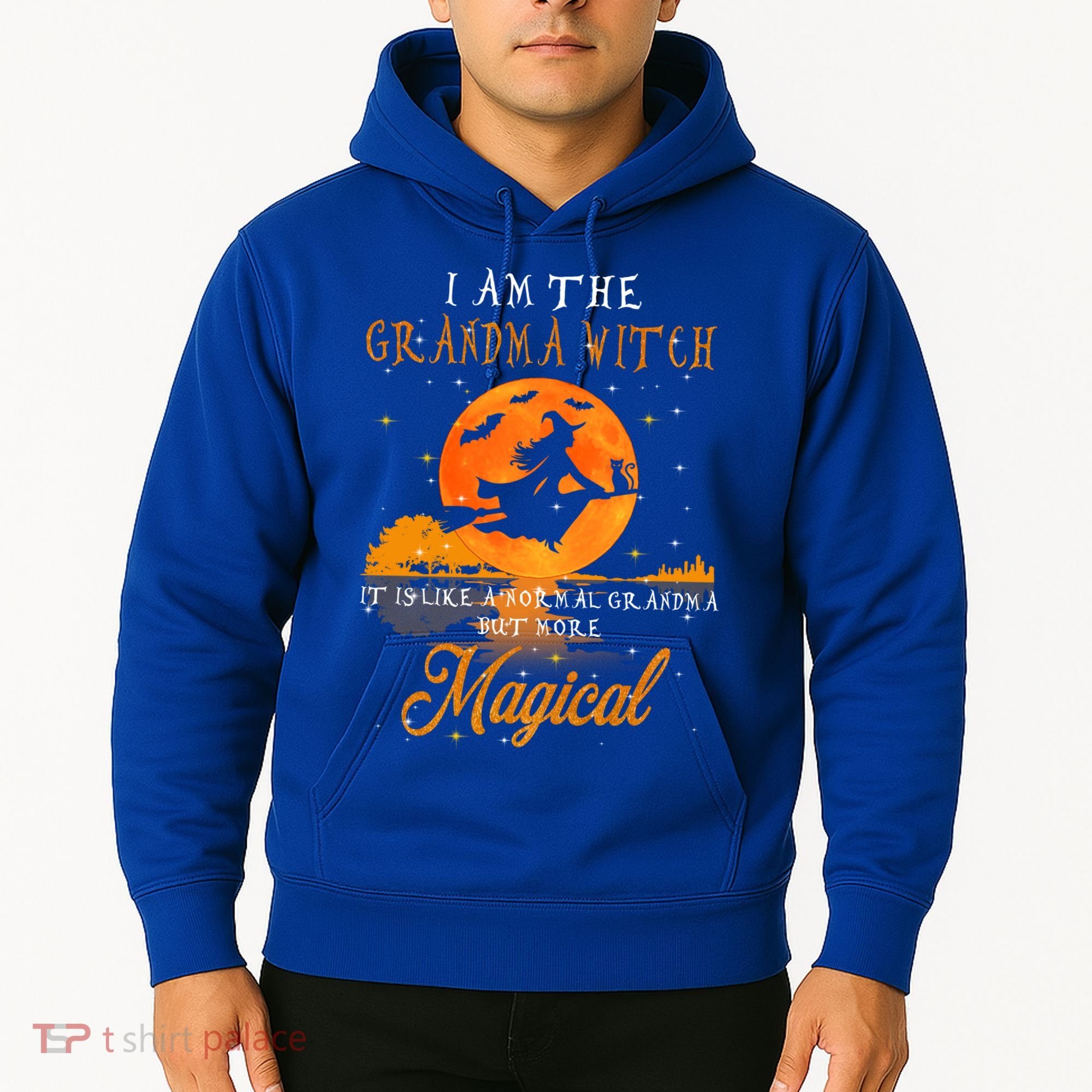 I Am The Grandma Witch Halloween Gift Hoodie