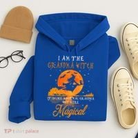 I Am The Grandma Witch Halloween Gift Hoodie thumb 4