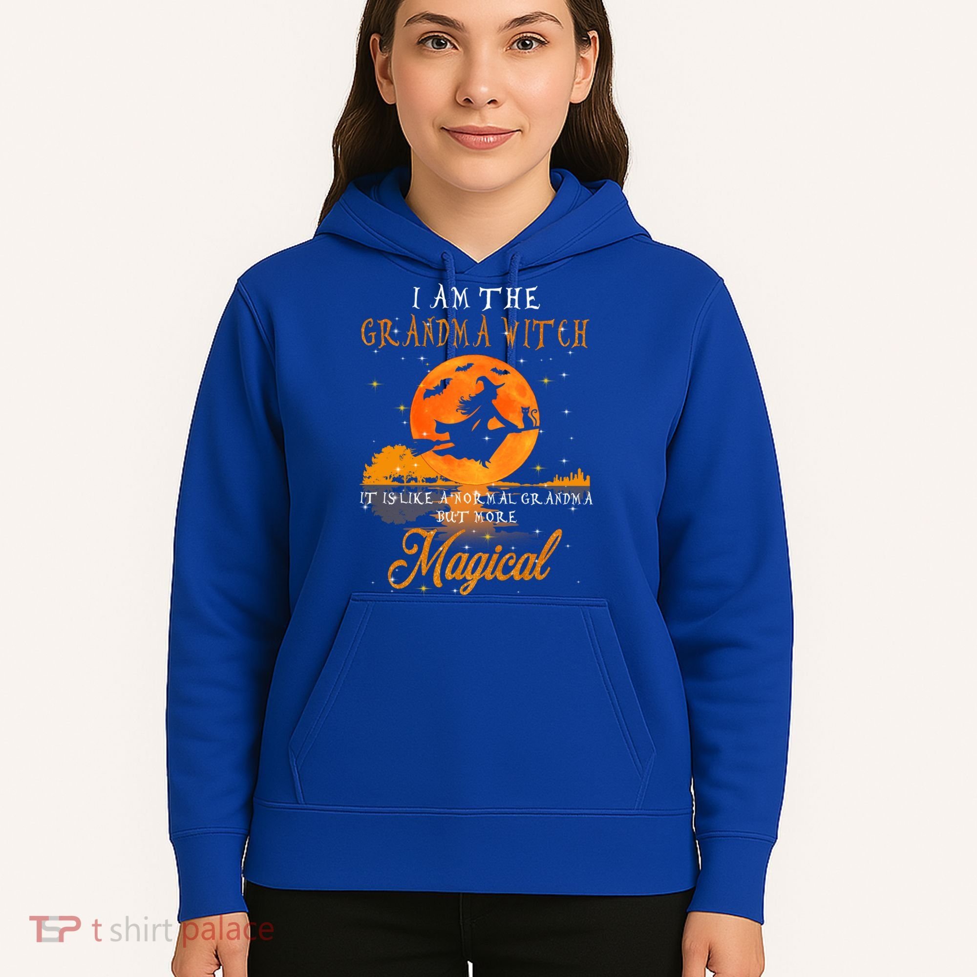I Am The Grandma Witch Halloween Gift Hoodie