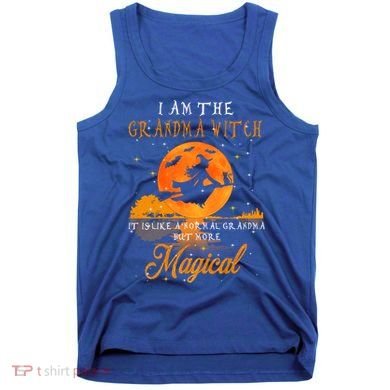 I Am The Grandma Witch Halloween Gift Tank Top