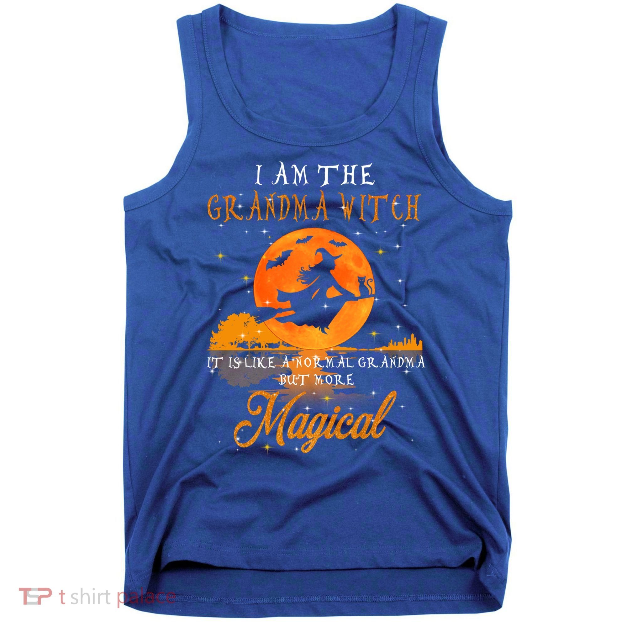 I Am The Grandma Witch Halloween Gift Tank Top