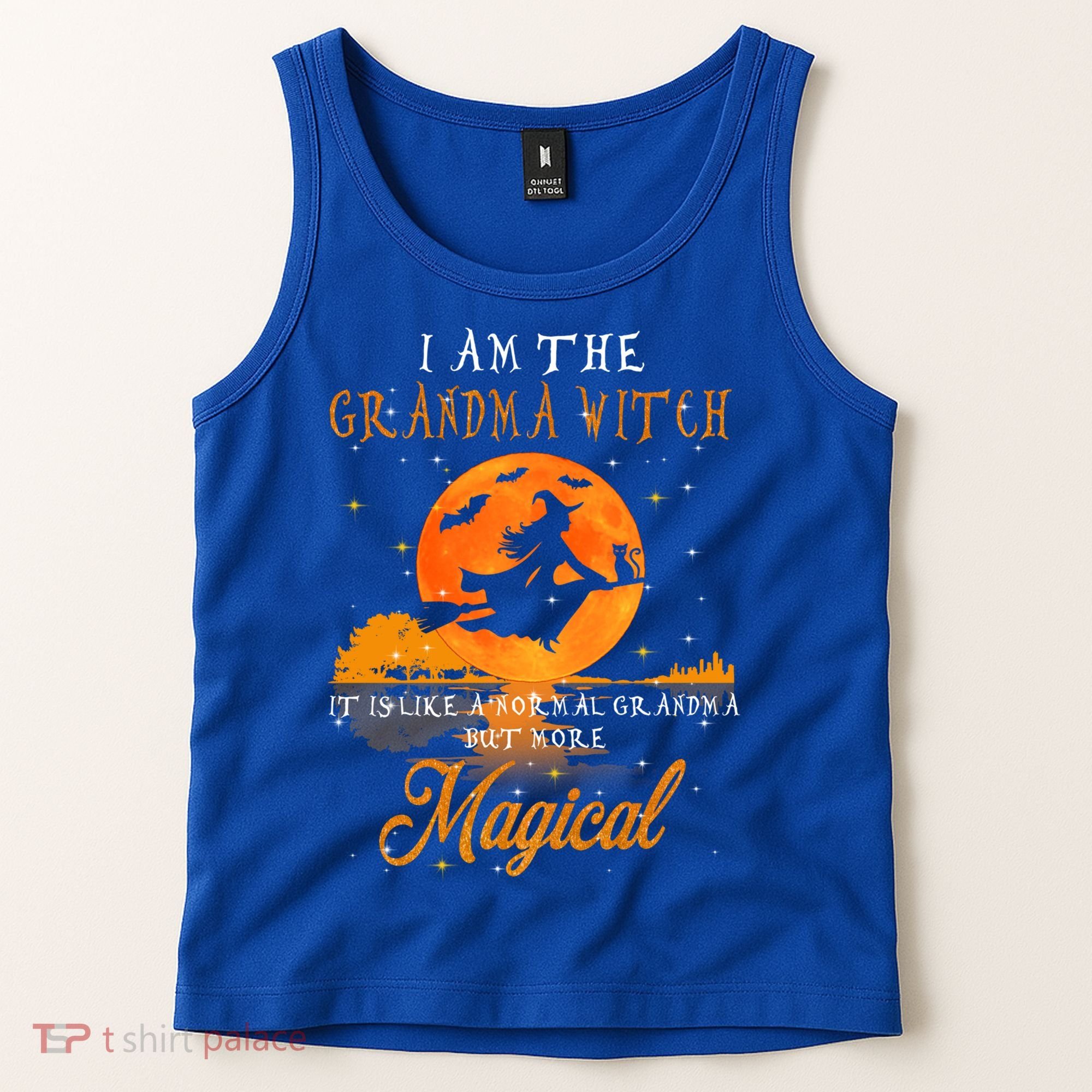 I Am The Grandma Witch Halloween Gift Tank Top