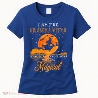 I Am The Grandma Witch Halloween Gift Women's T-Shirt thumb 0