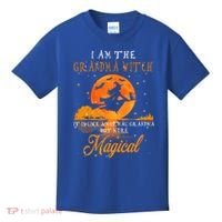 I Am The Grandma Witch Halloween Gift Kids T-Shirt thumb 0