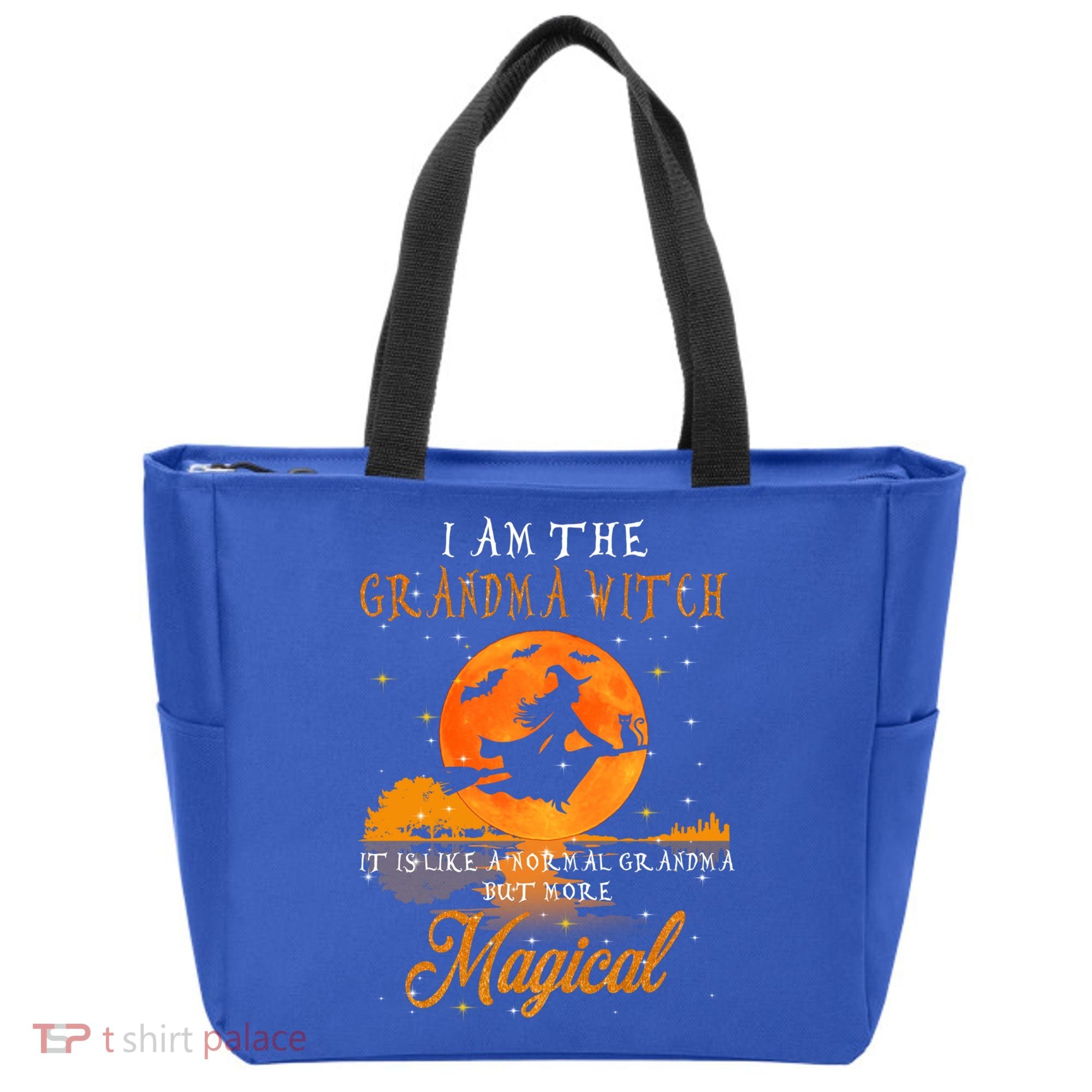 I Am The Grandma Witch Halloween Gift Tote Bag