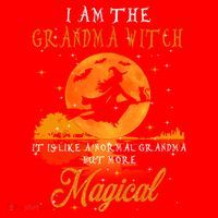 I Am The Grandma Witch Halloween Gift Santa Hat thumb 1