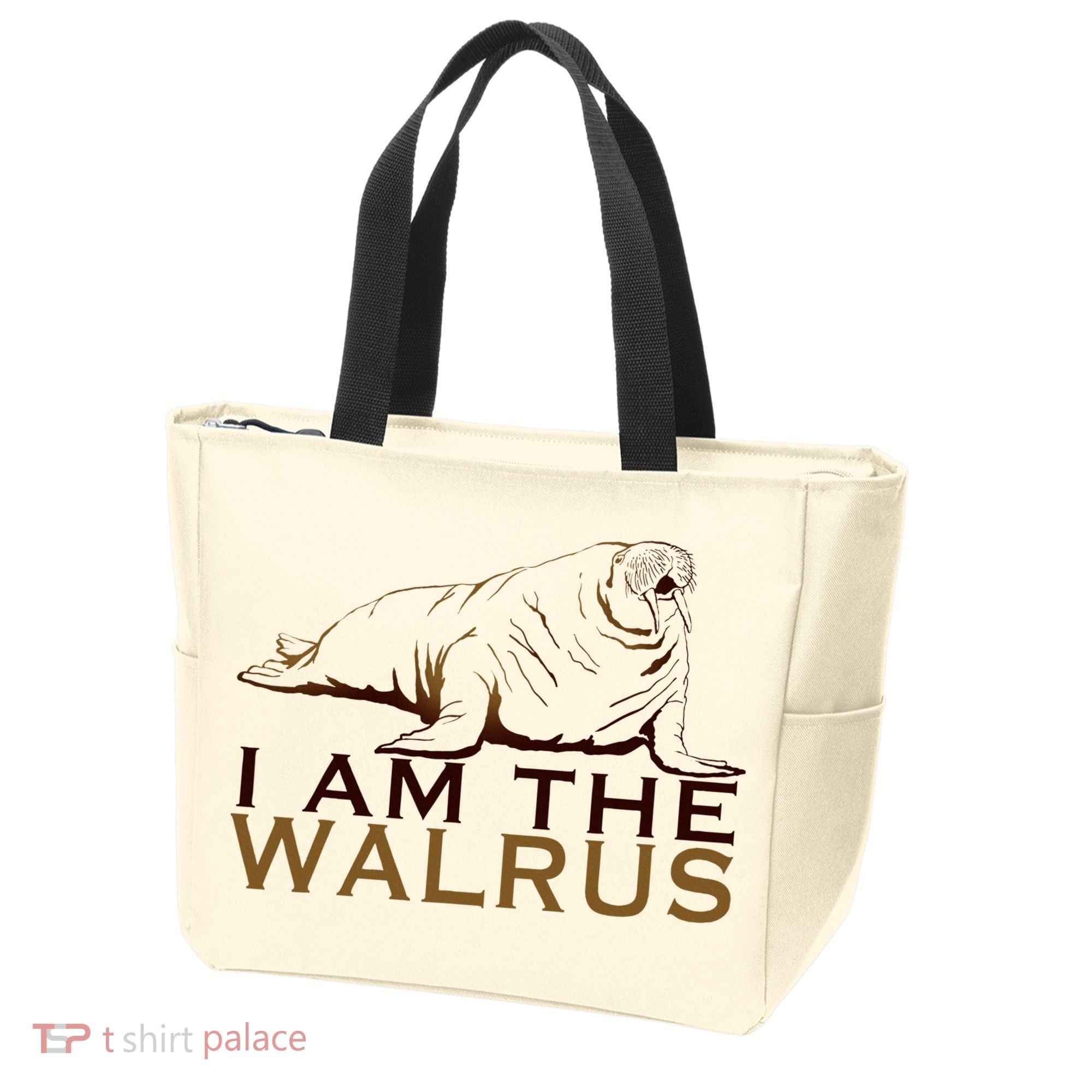 I Am The Walrus Tote Bag