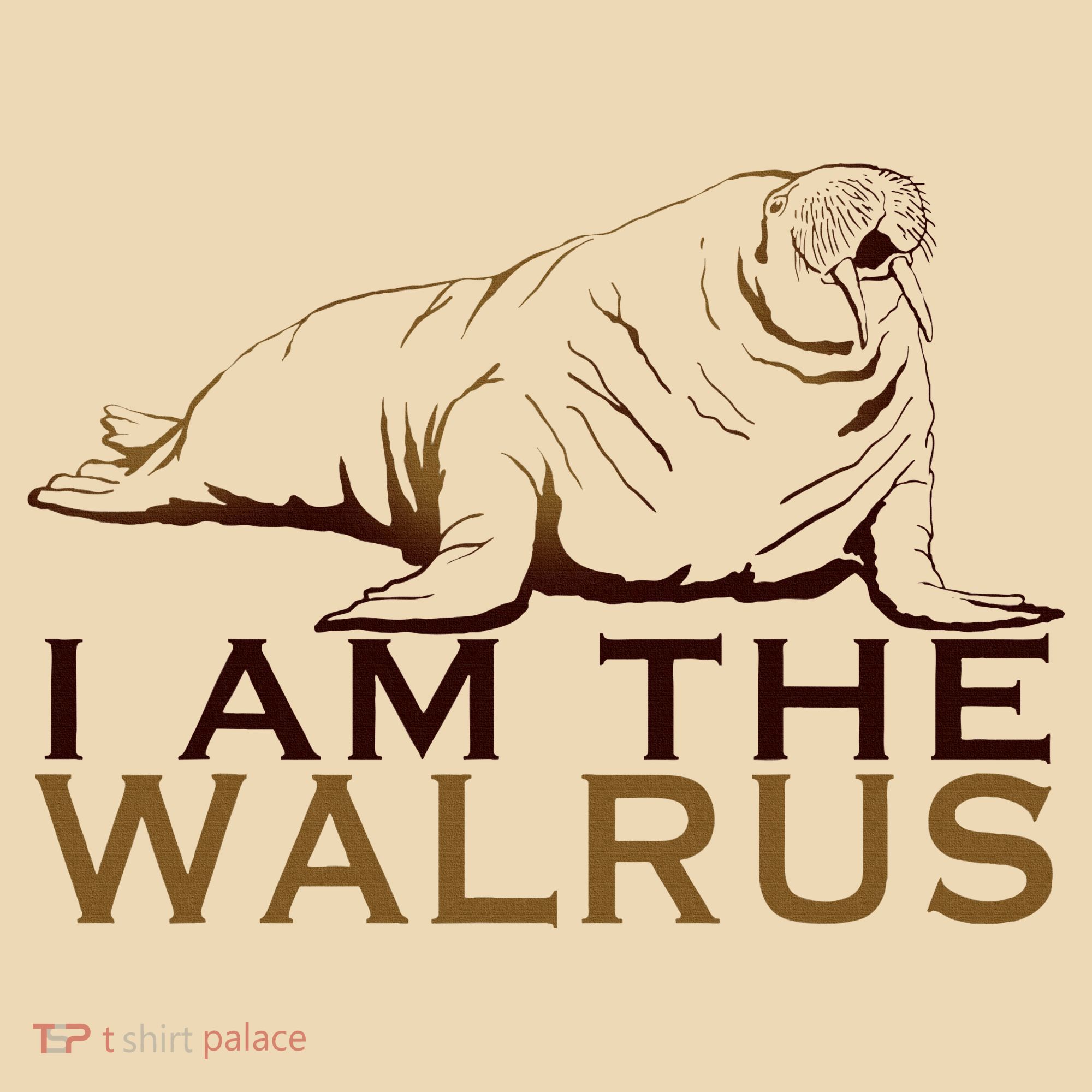 I Am The Walrus Tote Bag