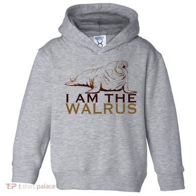 I Am The Walrus Toddler Hoodie