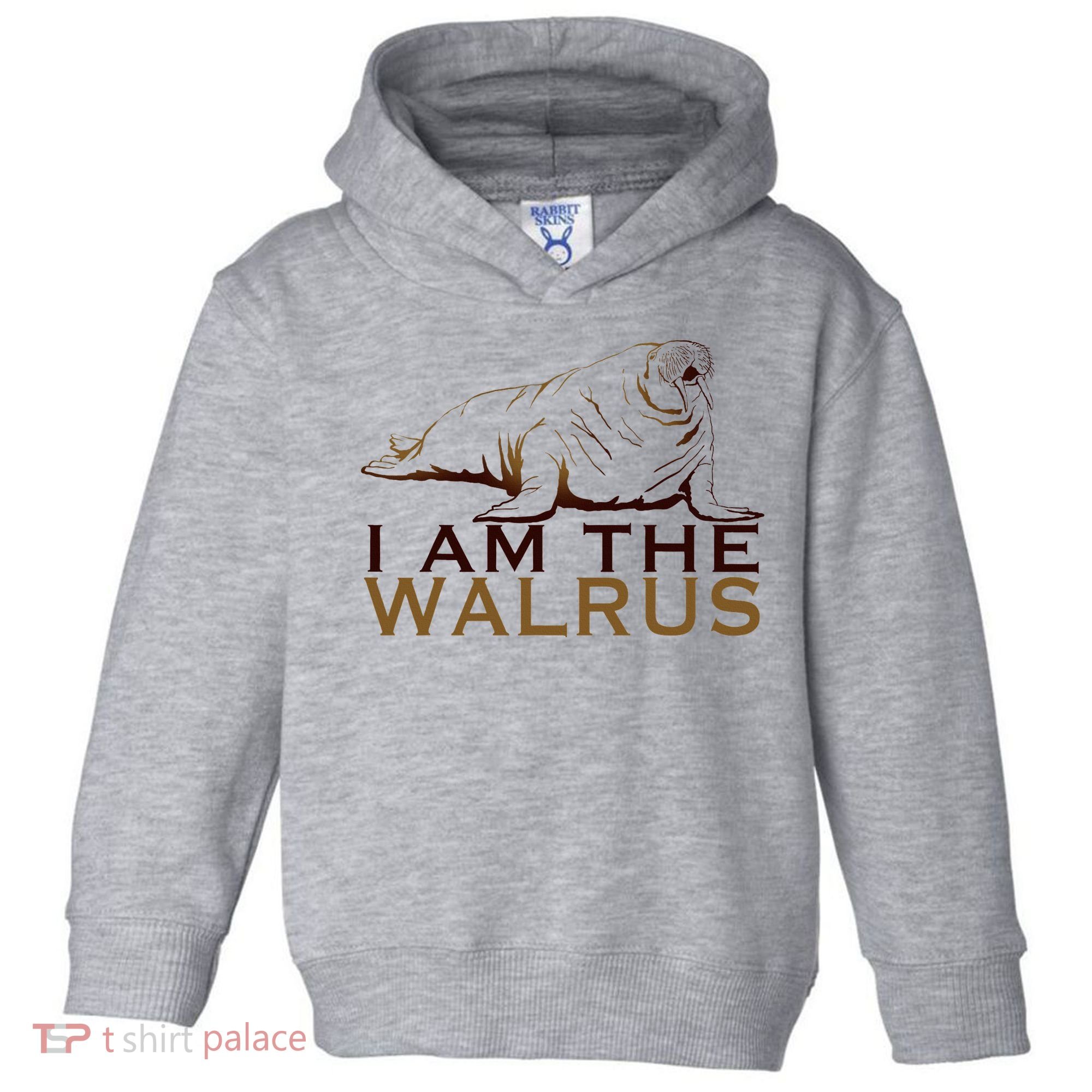 I Am The Walrus Toddler Hoodie
