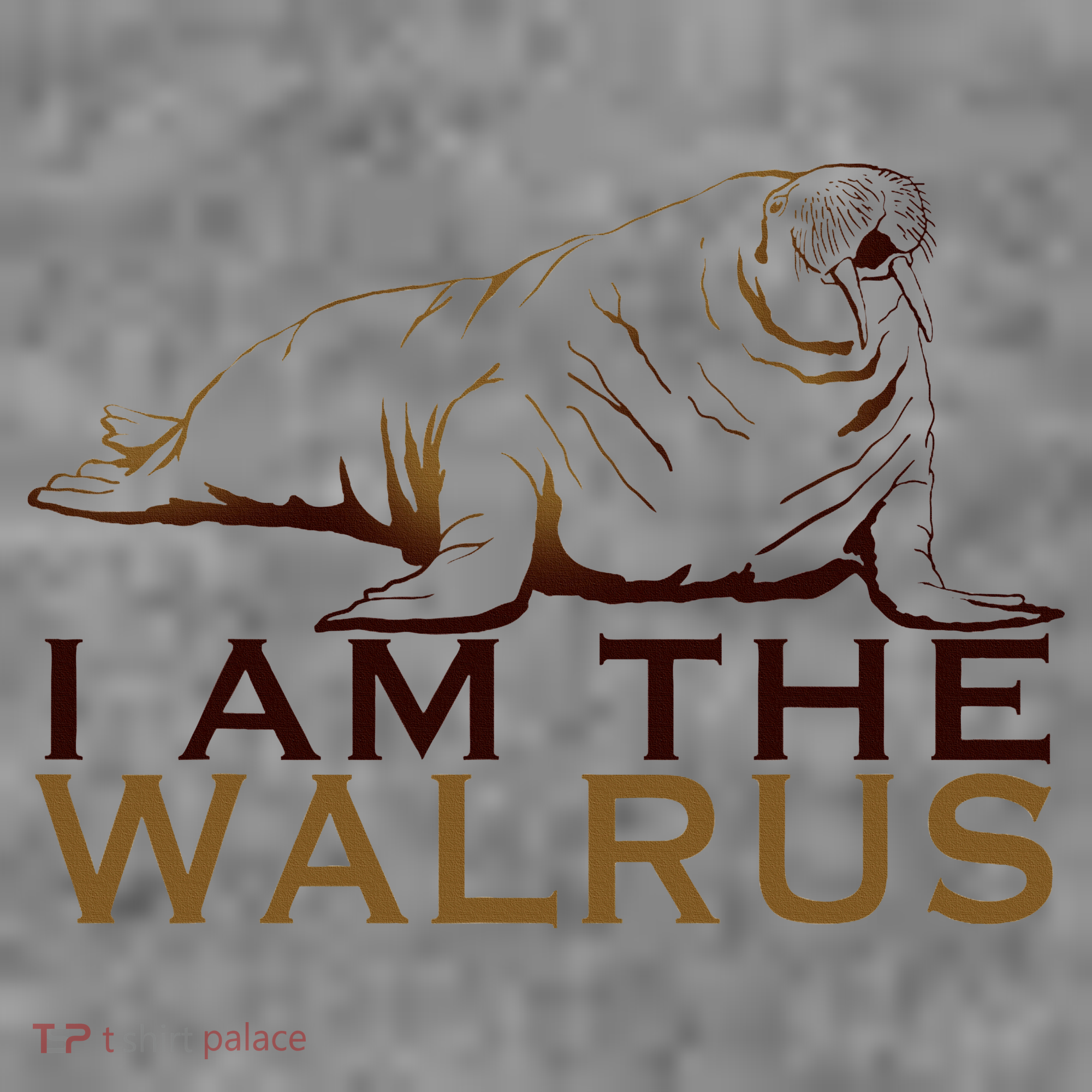 I Am The Walrus Toddler Hoodie