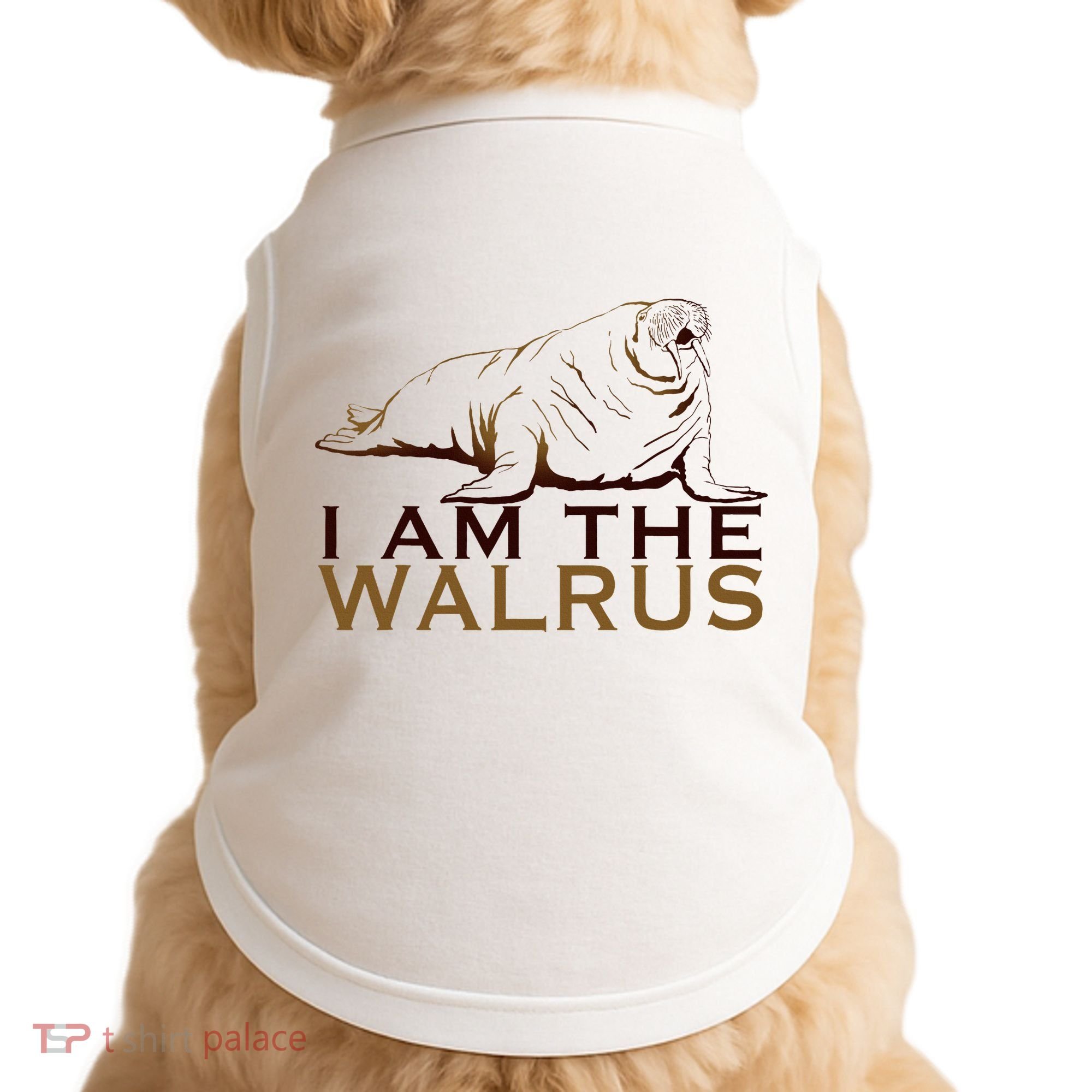 I Am The Walrus Doggie Tank
