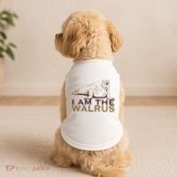 I Am The Walrus Doggie Tank thumb 2