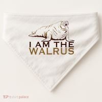 I Am The Walrus USA-Made Doggie Bandana thumb 0