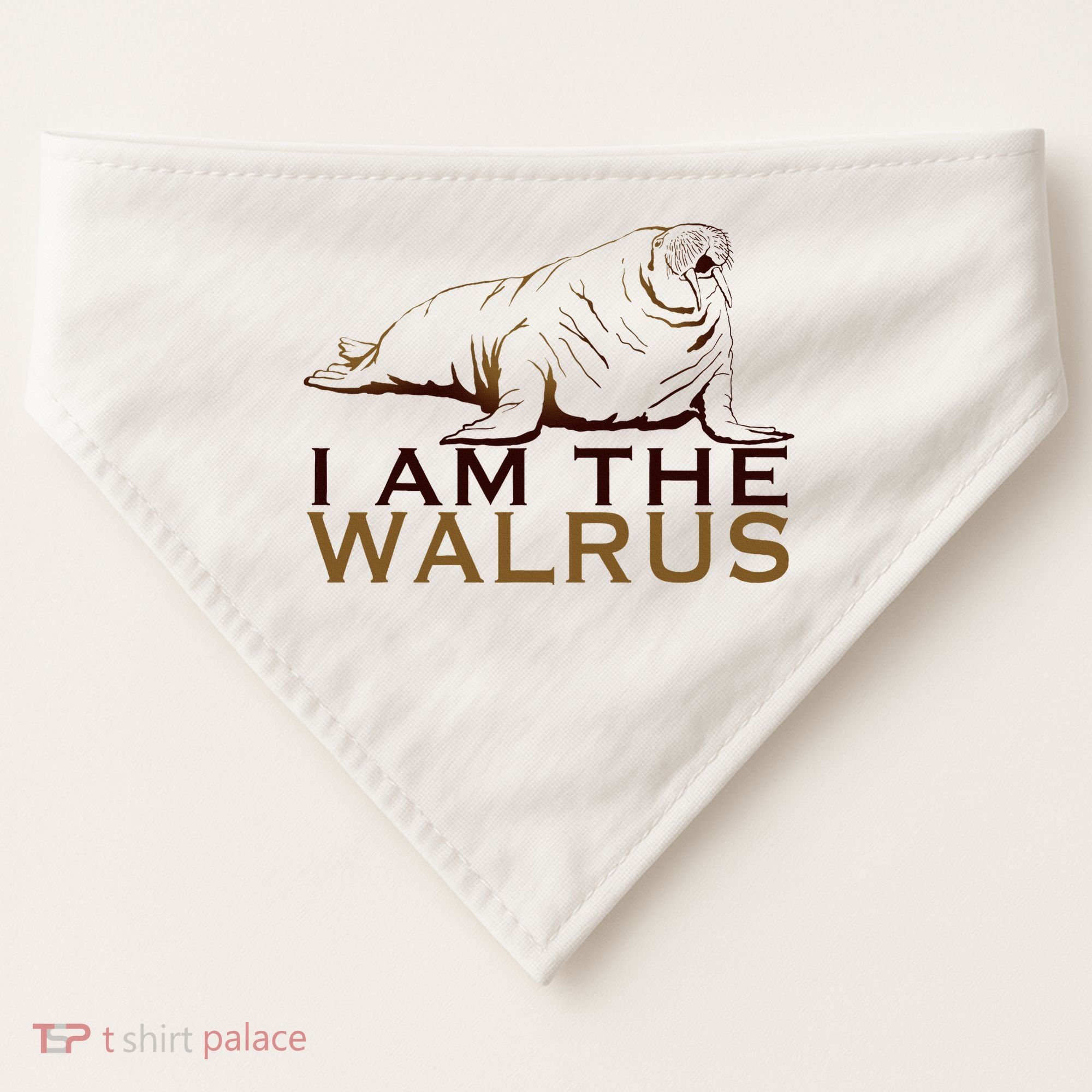 I Am The Walrus USA-Made Doggie Bandana
