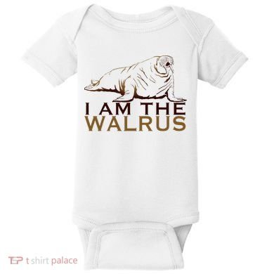 I Am The Walrus Baby Bodysuit
