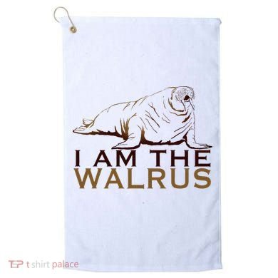 I Am The Walrus Golf Towel
