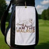 I Am The Walrus Golf Towel thumb 2