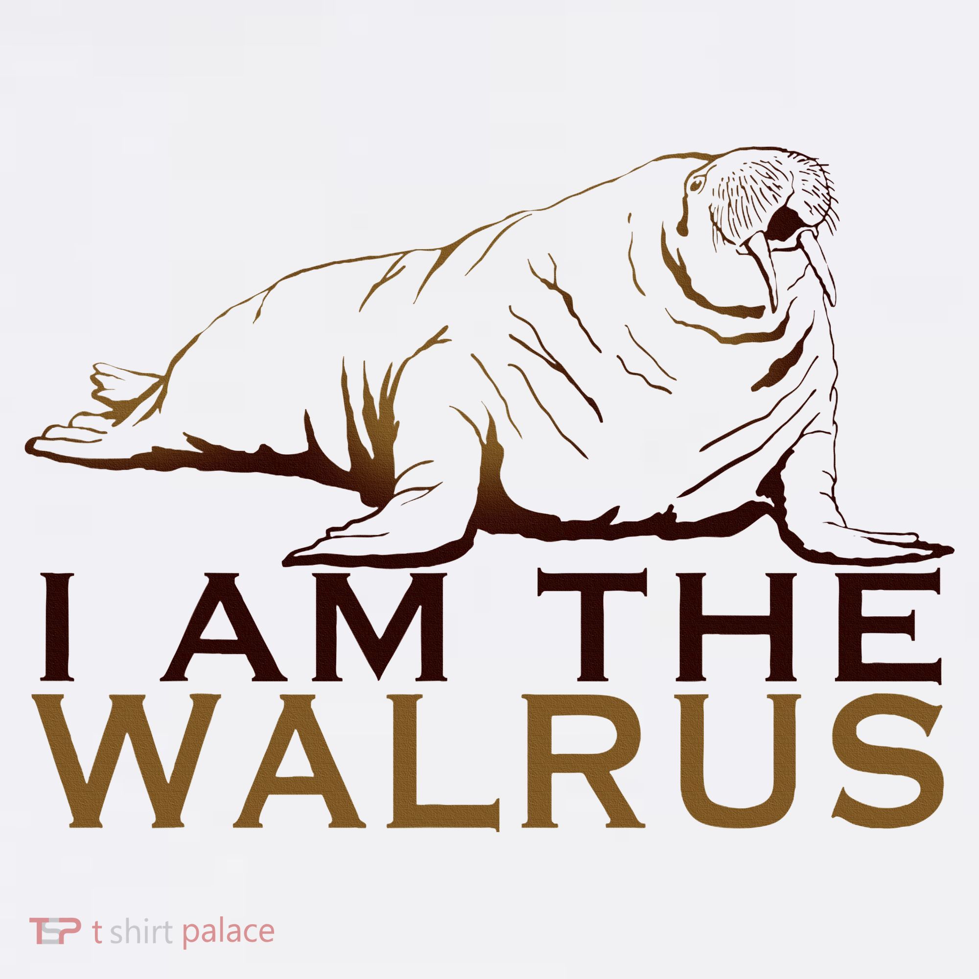 I Am The Walrus Toddler T-Shirt