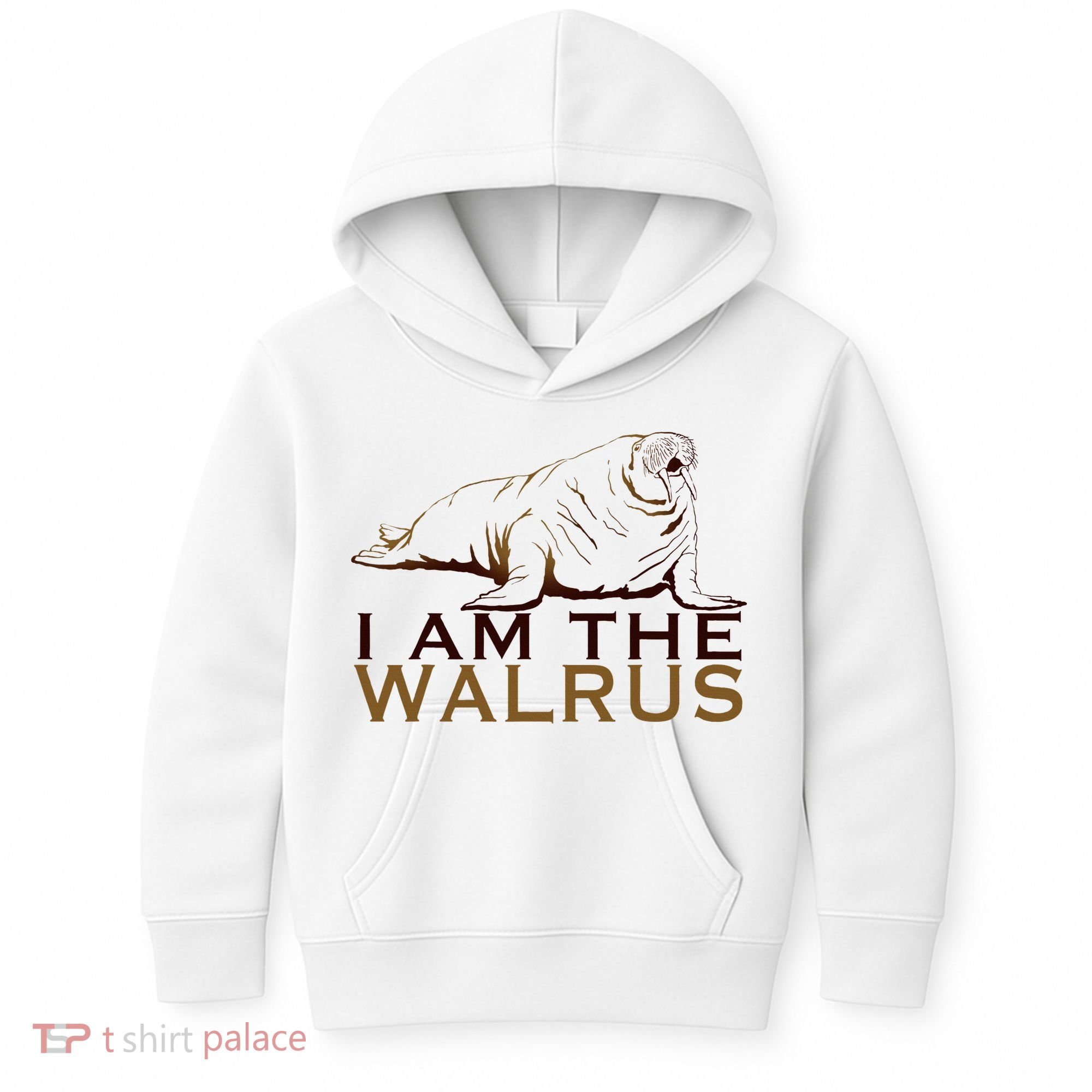 I Am The Walrus Kids Hoodie
