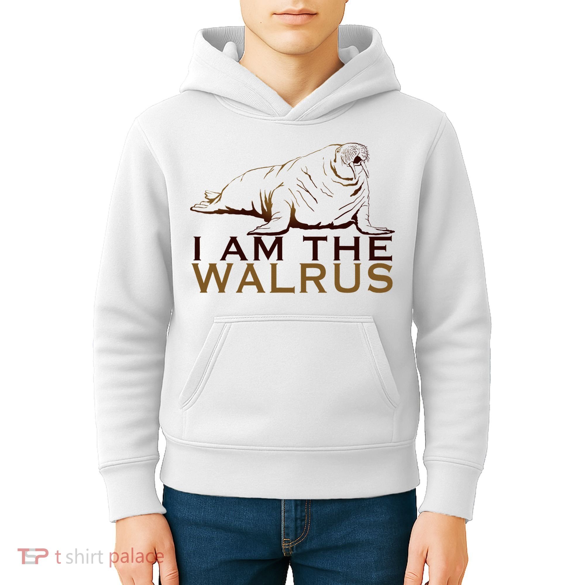 I Am The Walrus Kids Hoodie