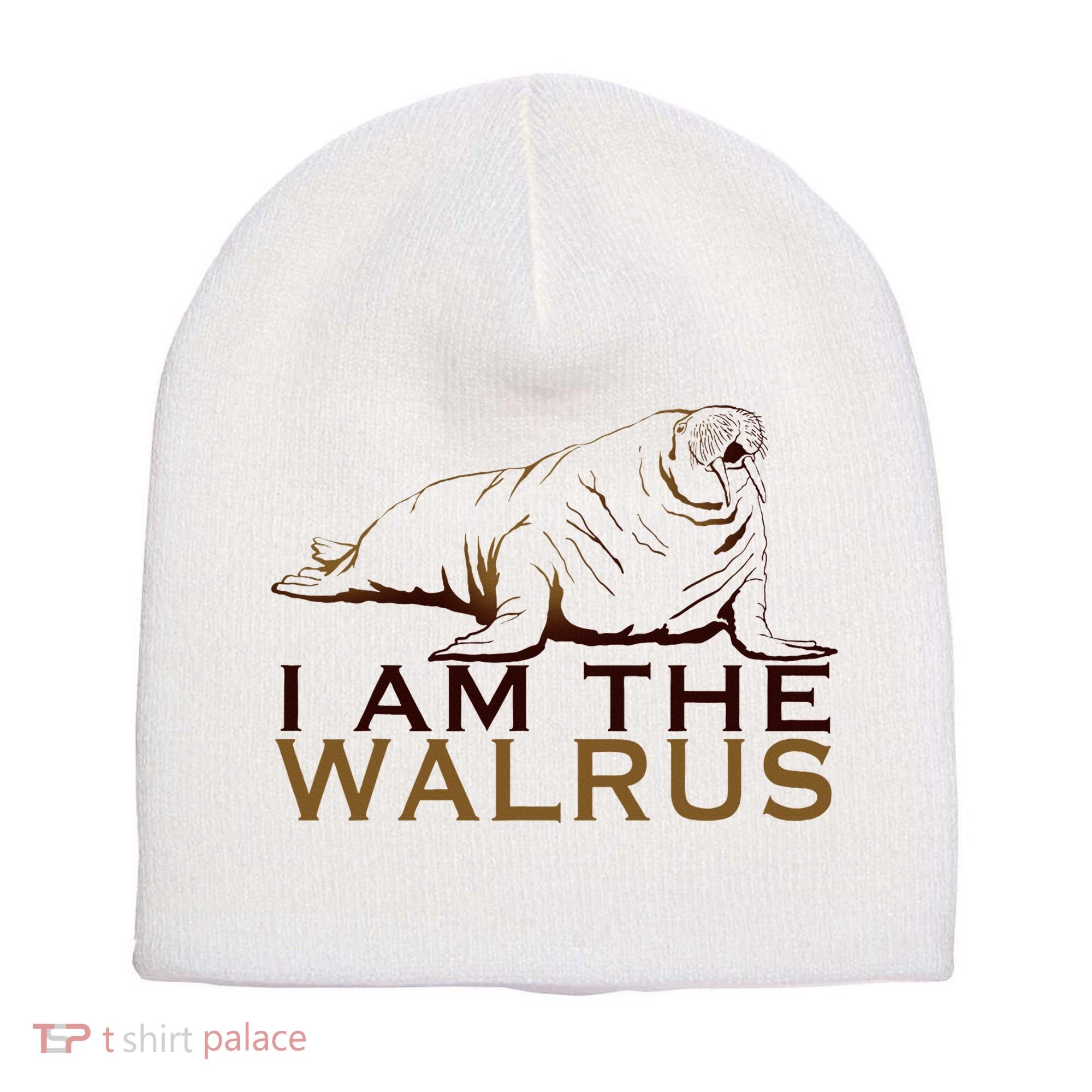 I Am The Walrus Short Acrylic Beanie