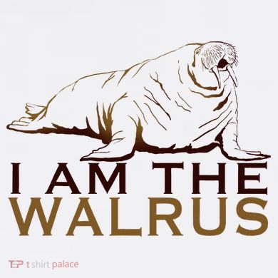 I Am The Walrus Short Acrylic Beanie