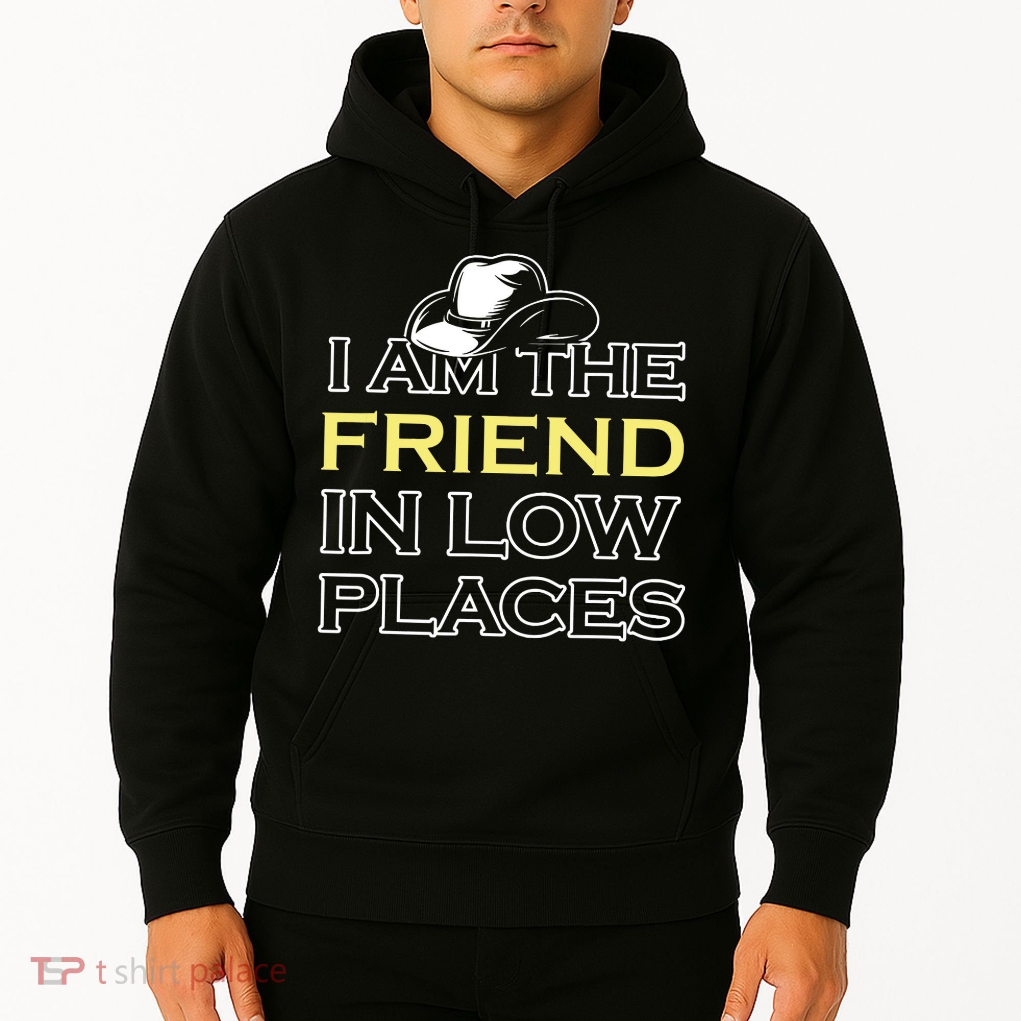 I Am The Friend In Low Places Hoodie