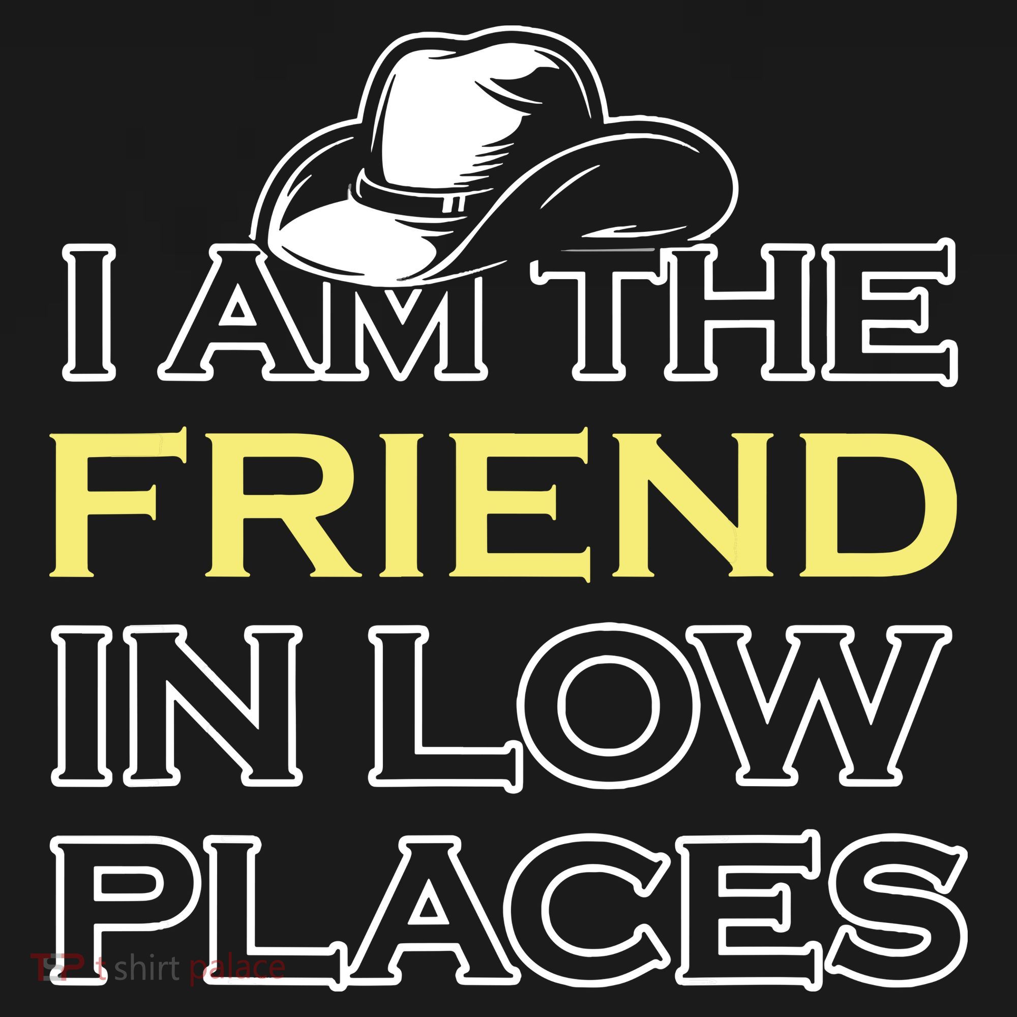 I Am The Friend In Low Places Women's Hoodie