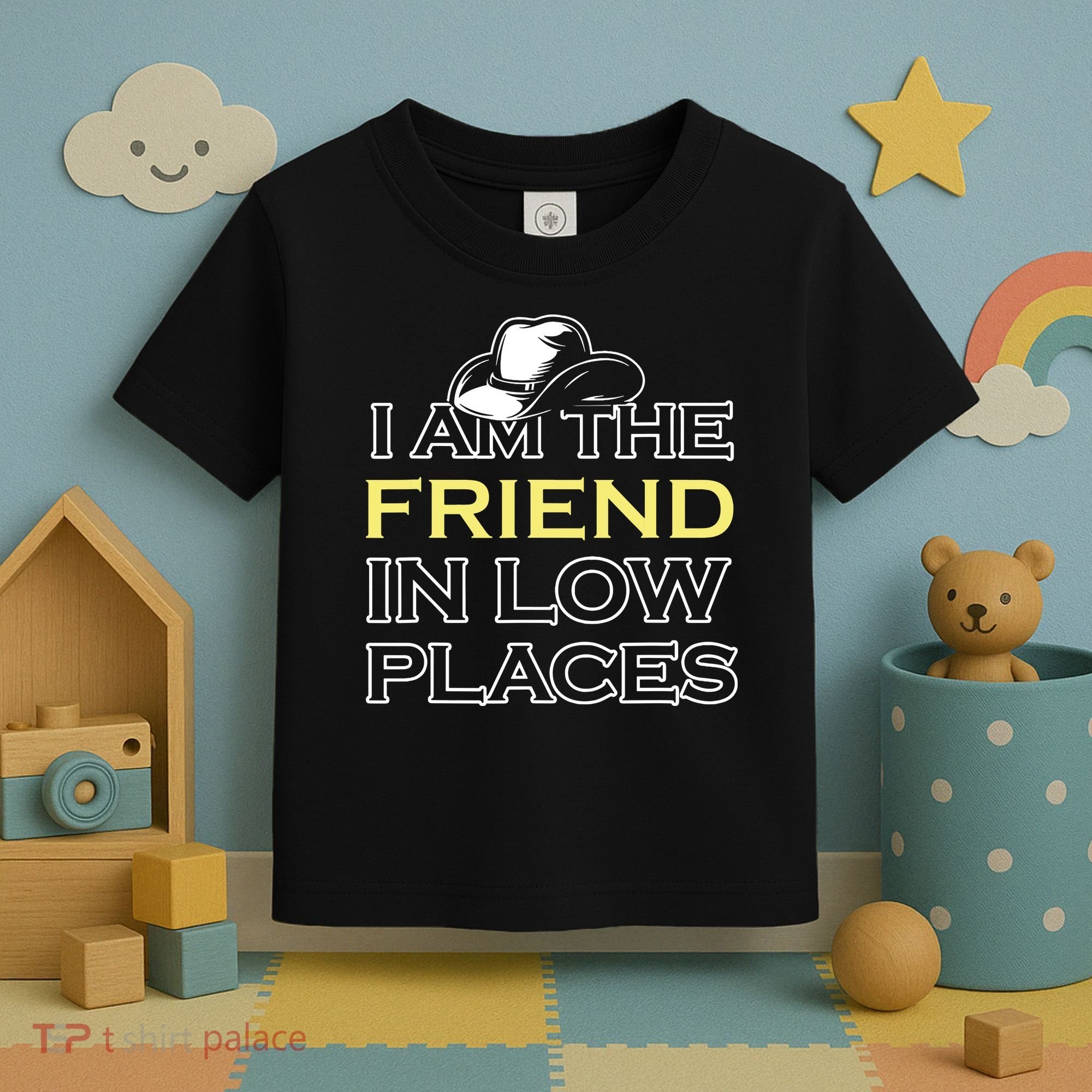 I Am The Friend In Low Places Toddler T-Shirt