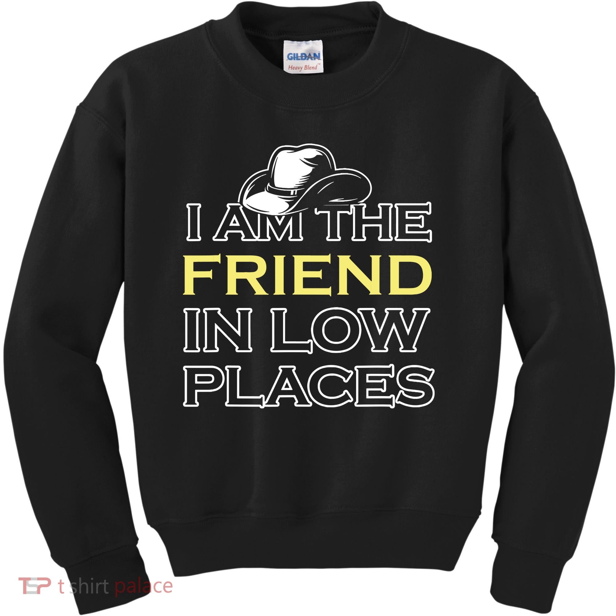 I Am The Friend In Low Places Kids Sweatshirt