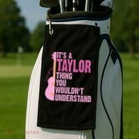 Its A Taylor Thing You Wouldnt Understand Guitar Golf Towel thumb 2