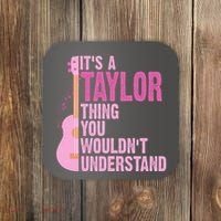 Its A Taylor Thing You Wouldnt Understand Guitar Coaster thumb 0