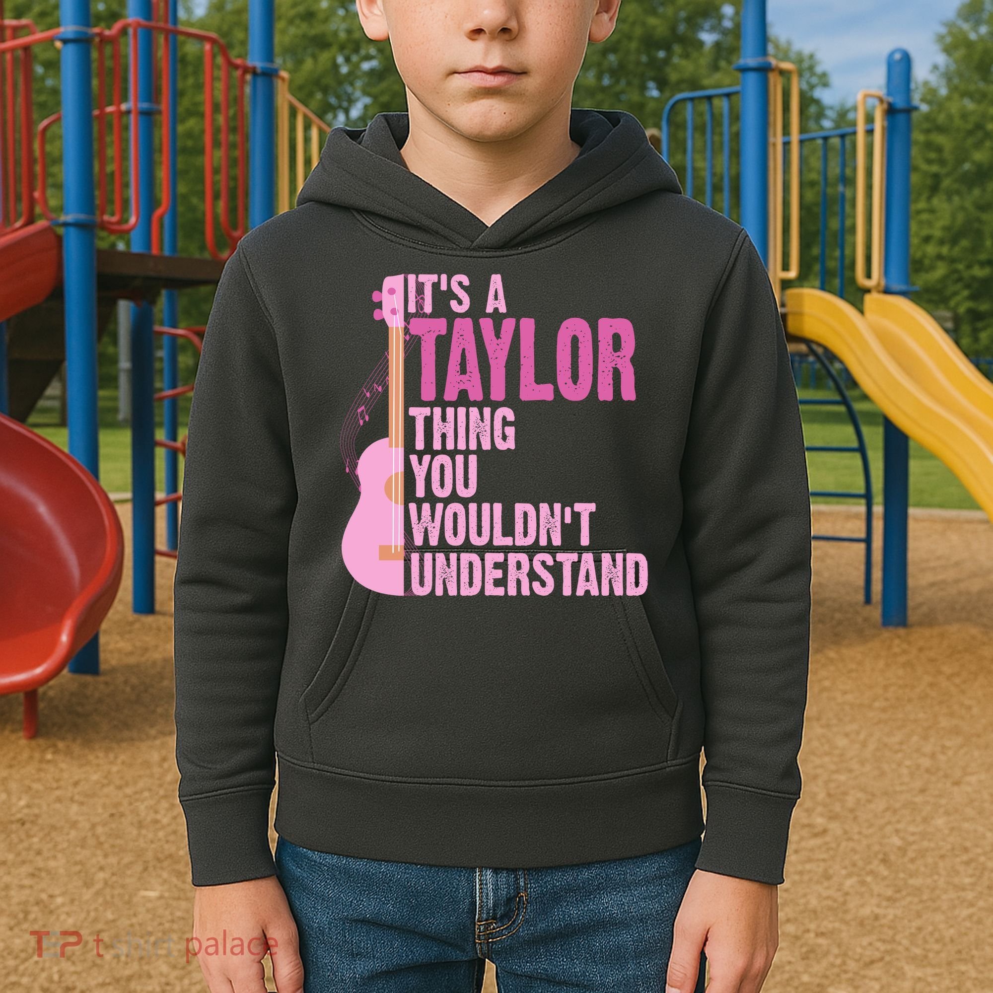 Its A Taylor Thing You Wouldnt Understand Guitar Kids Hoodie