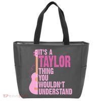 Its A Taylor Thing You Wouldnt Understand Guitar Tote Bag thumb 0