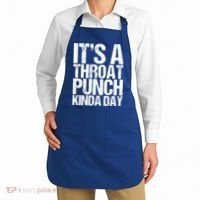 It's A Throat Punch Kinda Day Cute Gift Apron thumb 2