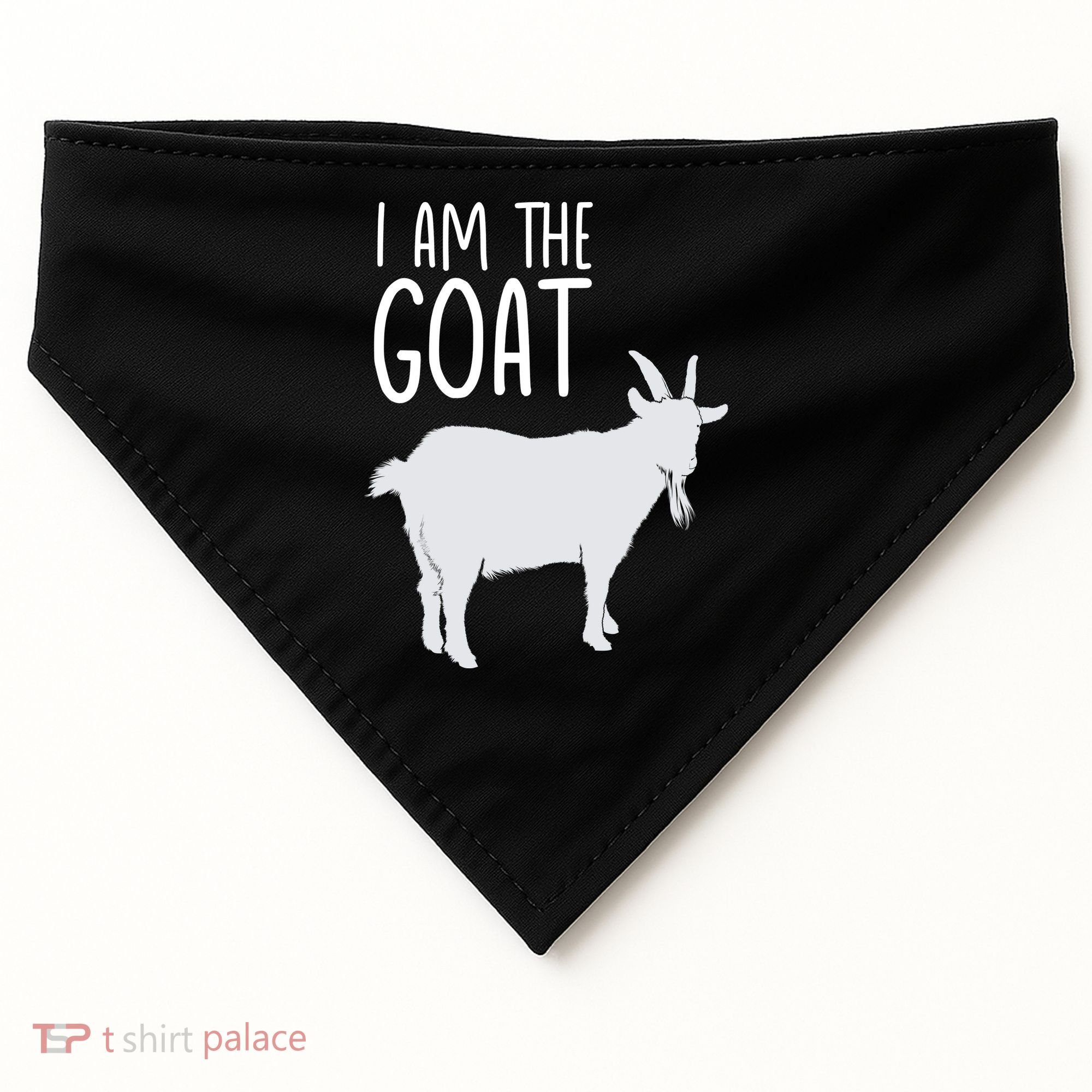 I Am The GOAT Greatest Of All Time Athletics Gift USA-Made Doggie Bandana