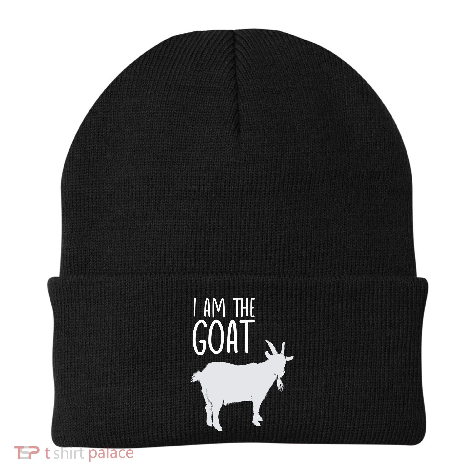 I Am The GOAT Greatest Of All Time Athletics Gift Beanie