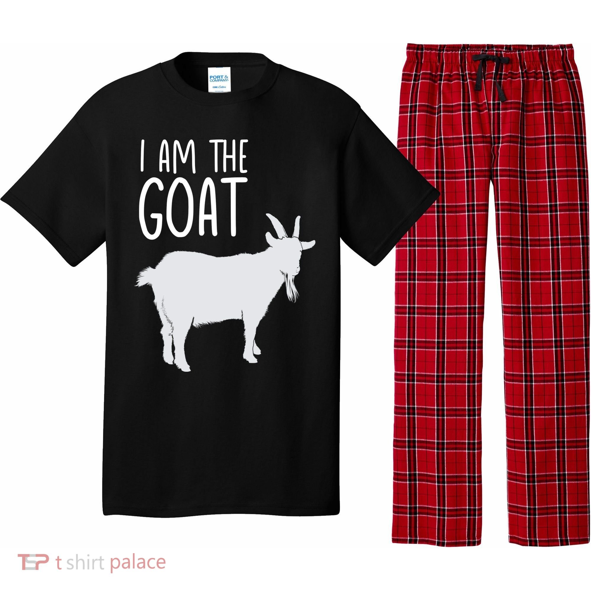 I Am The GOAT Greatest Of All Time Athletics Gift Pajama Set