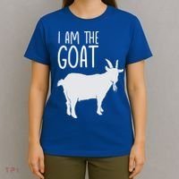 I Am The GOAT Greatest Of All Time Athletics Gift T-Shirt thumb 4