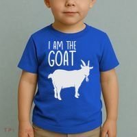 I Am The GOAT Greatest Of All Time Athletics Gift Toddler T-Shirt thumb 2