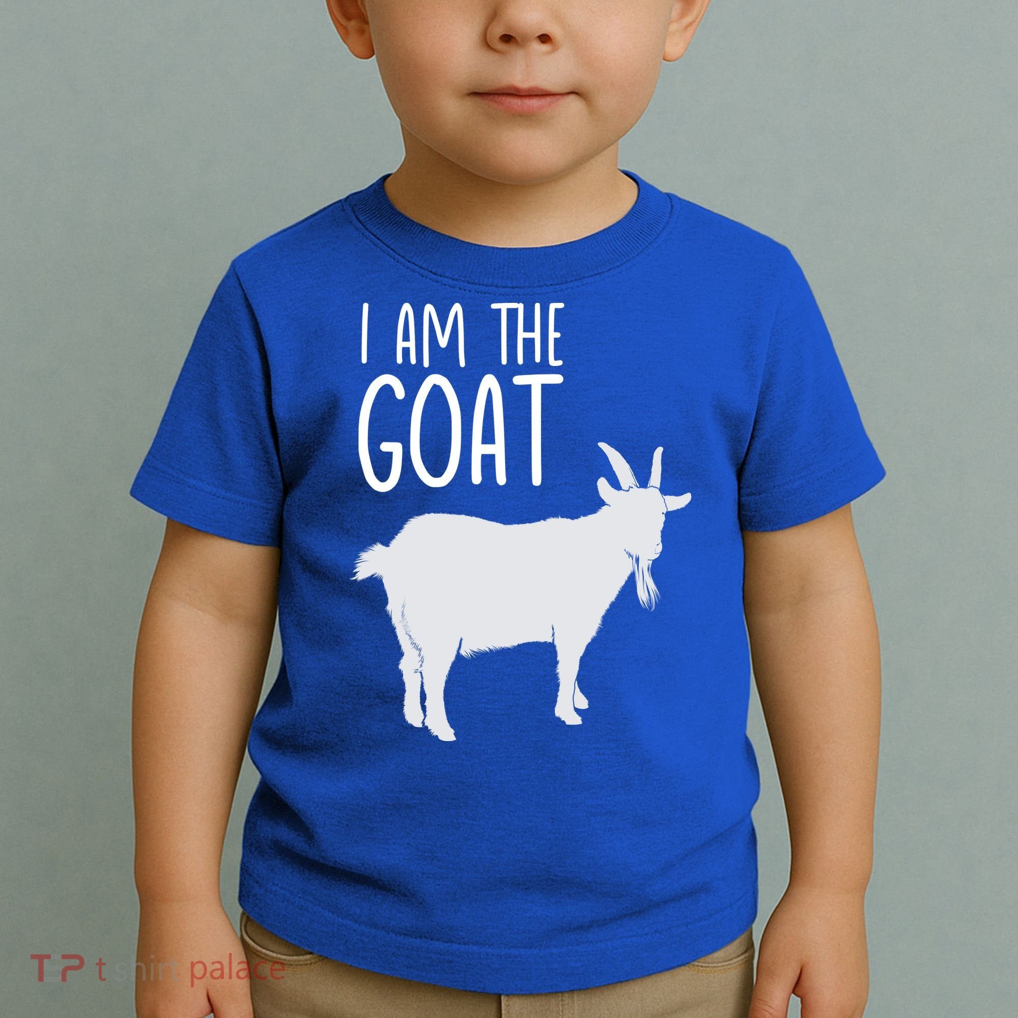 I Am The GOAT Greatest Of All Time Athletics Gift Toddler T-Shirt