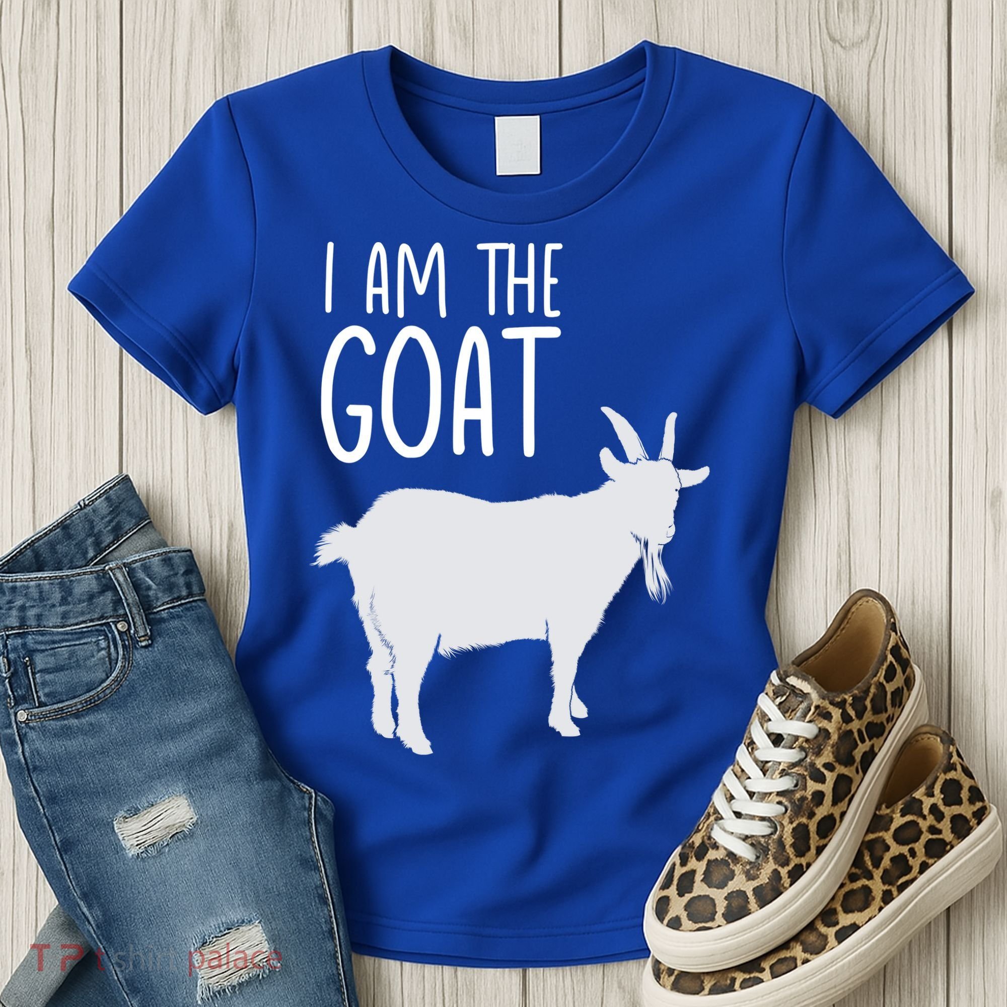 I Am The GOAT Greatest Of All Time Athletics Gift Women's T-Shirt