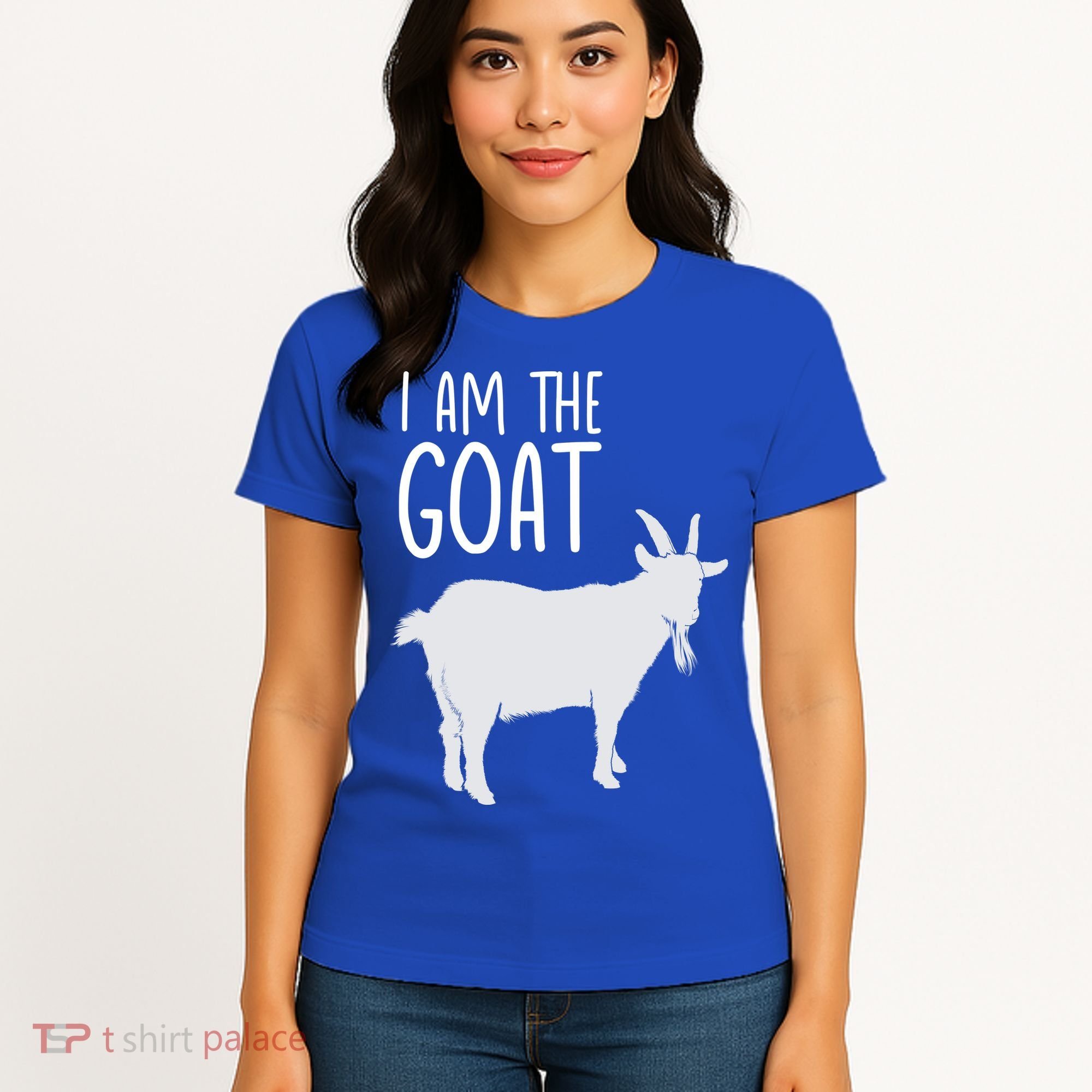I Am The GOAT Greatest Of All Time Athletics Gift Women's T-Shirt