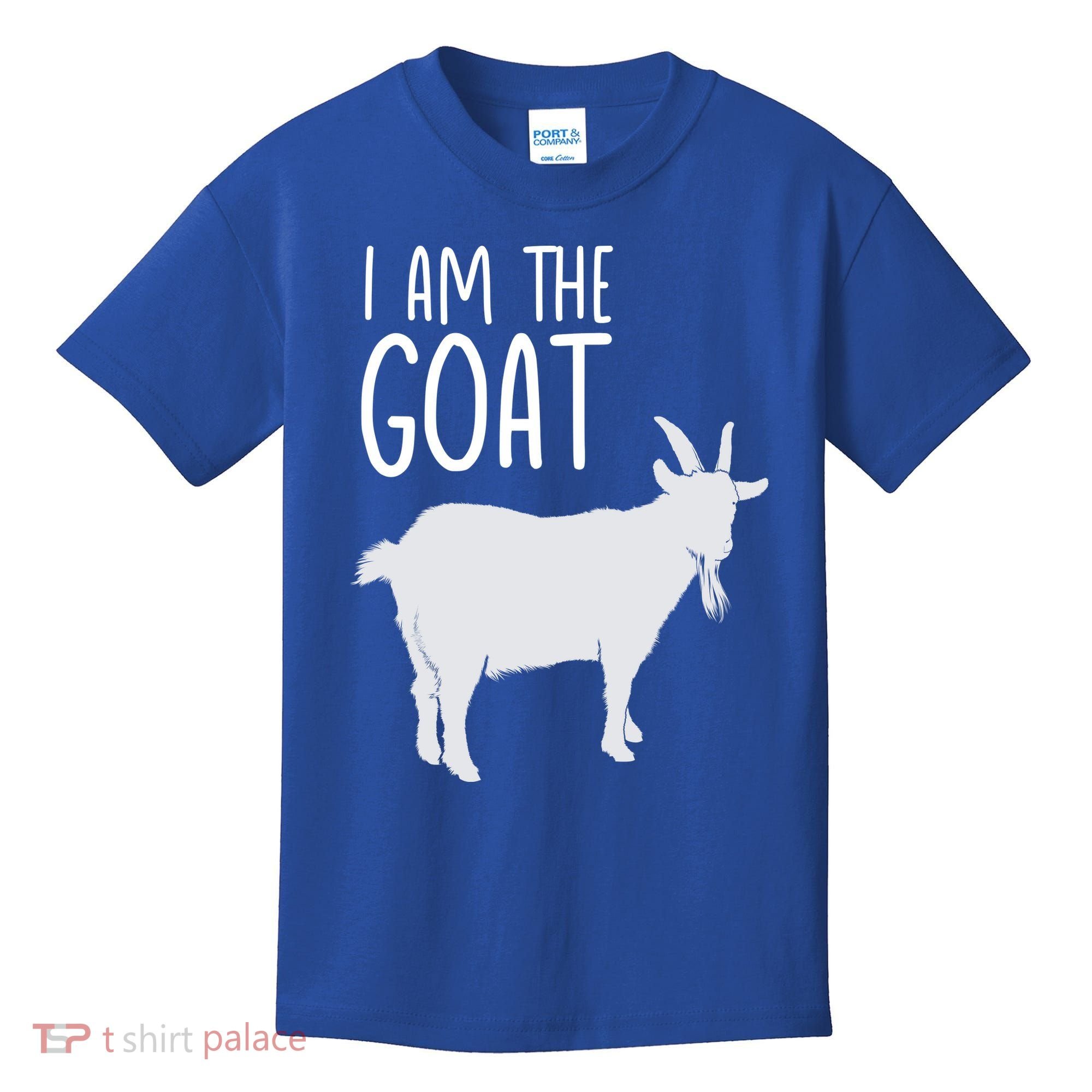 I Am The GOAT Greatest Of All Time Athletics Gift Kids T-Shirt