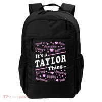 ItS A Taylor Thing Proud Family Surname Taylor Backpack thumb 0
