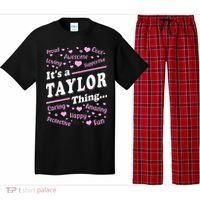 ItS A Taylor Thing Proud Family Surname Taylor Pajama Set thumb 0