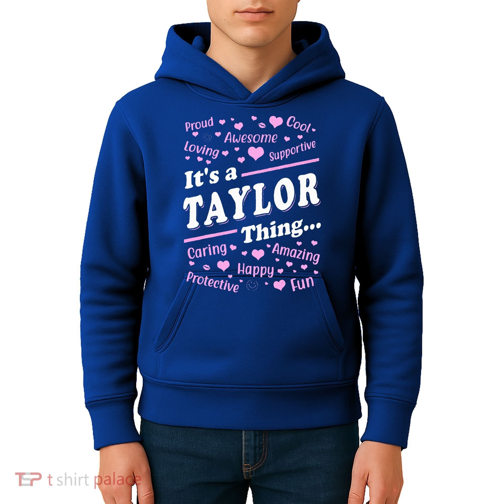 ItS A Taylor Thing Proud Family Surname Taylor Kids Hoodie